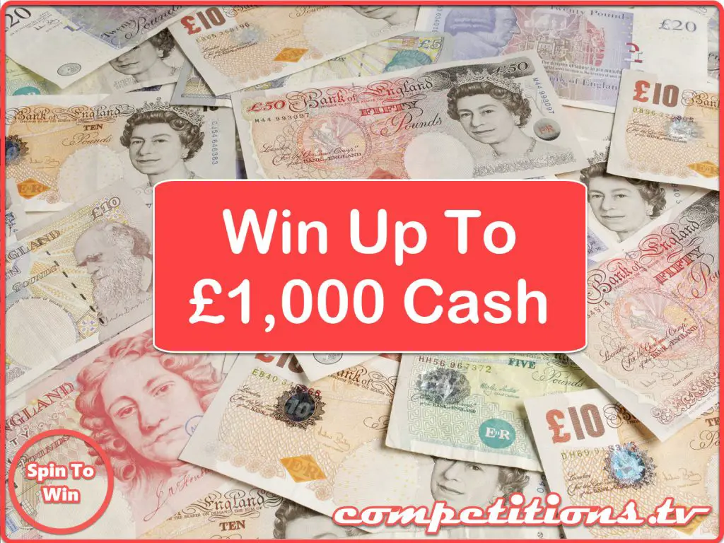 Spin To Win Max £1,000